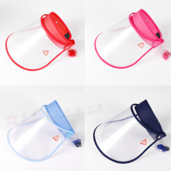 防飛沫PC透明隔離帽-2H-GP0018